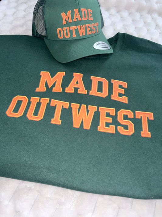 Made Outwest Sweatshirt and Hat Bundle