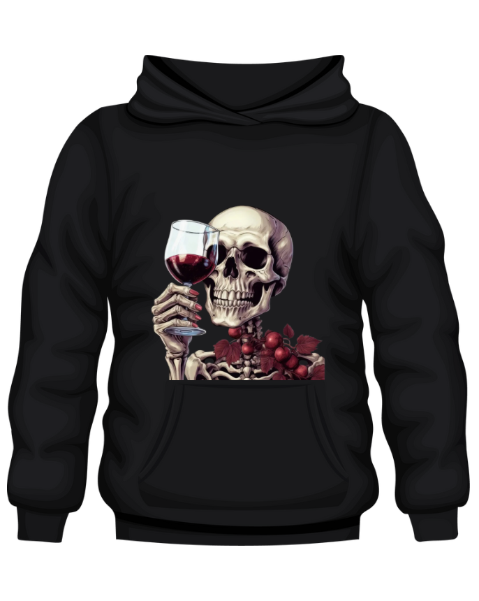 Wine and Bones Hoodie