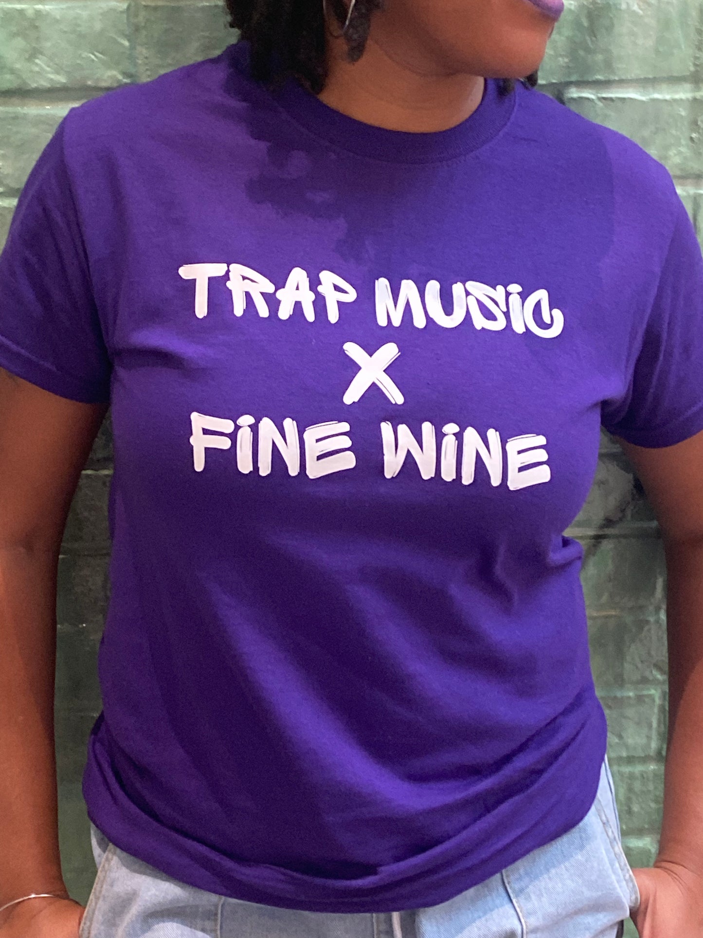 "Trap Music X Fine Wine" Tee