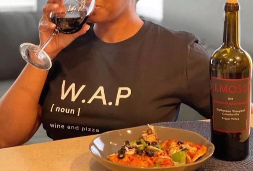 "W.A.P" Wine and Pizza Pairing Tee